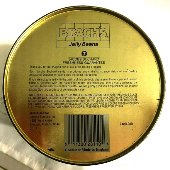 Brachs Happy Birthday Bugs Bunny Looney Tunes 50th Anniversary Tin 1989 Vintage - Picture 8 of 12